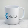 Flutter Tasarımlı Kupa Bardak