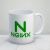 Nginx Tasarımlı Kupa Bardak