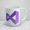 Visual Studio Tasarımlı Kupa Bardak