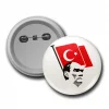Bayrak Ve Atatürk Rozet