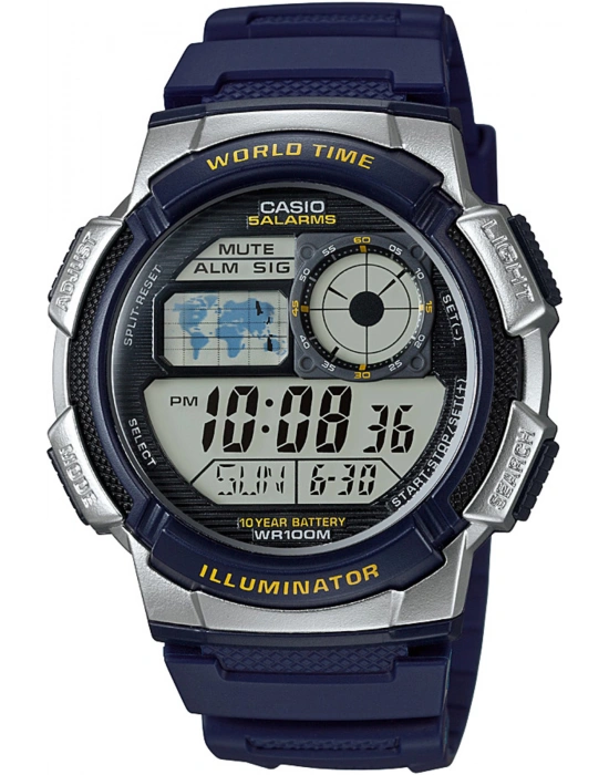 Ae-1000w-2avdf Dijital Erkek Kol Saati
