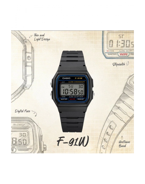 F-91W-1DG Kol Saati