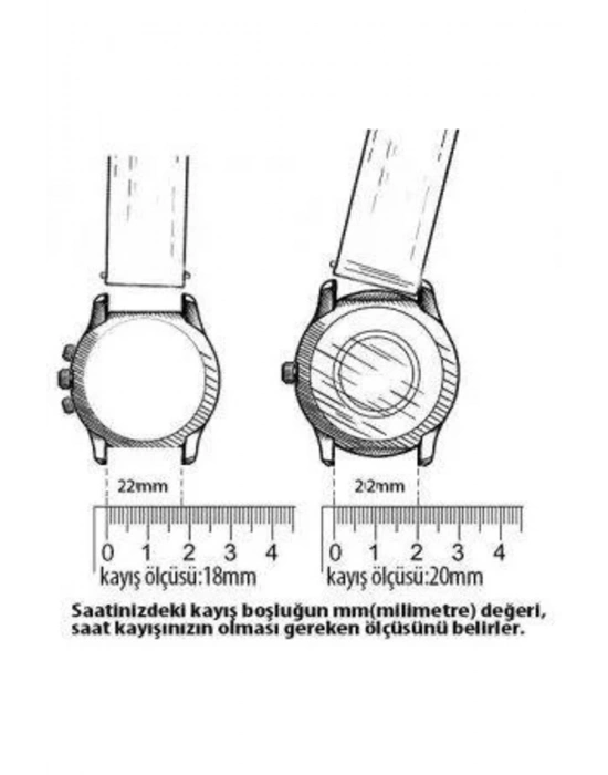 22 mm akilli-saat-icin-22mm--desenli-siyah beyaz -silikon-saat-kordonu- 2222