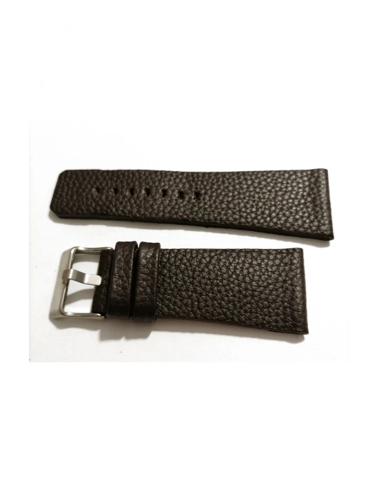 Dizel saat Uyumlu  32 mm  Hakiki Bufolo  derisi  KAHVERENGİ