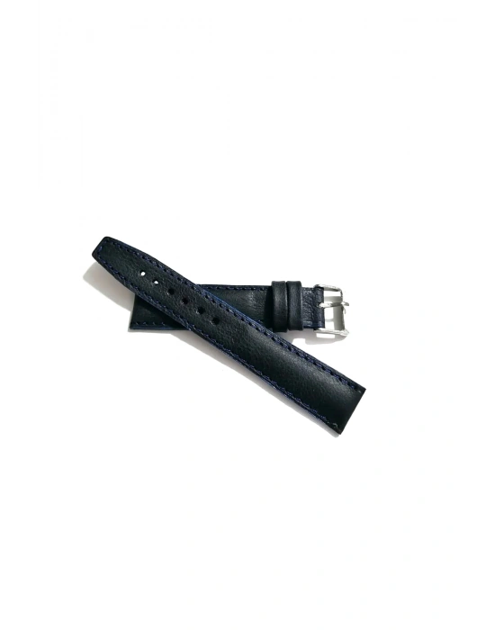 Her Saate Uygun 18 MM Hakiki Dana Derisi ( 259 ) mavi