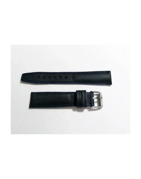 Her Saate Uygun 18 MM Hakiki Dana Derisi ( 259 ) mavi