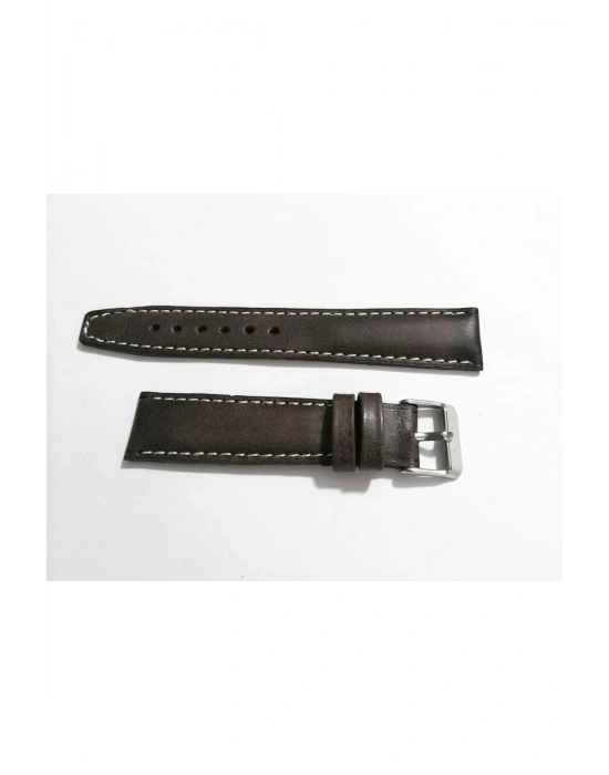 Her Saate Uygun 18 MM Hakiki Dana Derisi ( 261 ) koyu kahve
