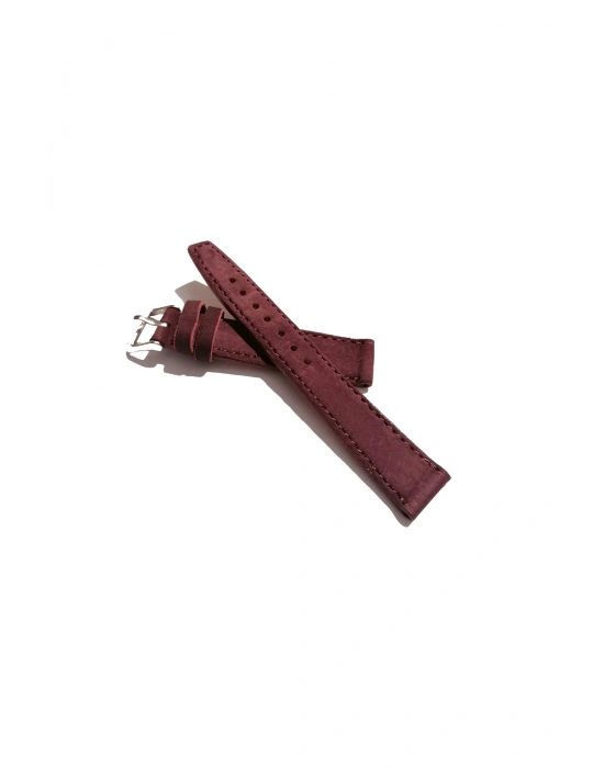 &Her Saate Uyumlu kadife görünümlü 16 mm bordo ( 414 )