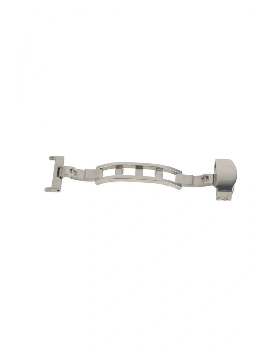 Saat Kordon Klipsi Kelebek Saat Tokası Metalik Krom 20 mm Çelik (NOT : 22 MM KORDONA UYGUN)