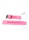 22 mm akıllı pimli silikon kayış (1) pembe