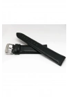 HAKİKİ DERİ  SİYAH  DÜZ  20 MM   SAAT KORDONU