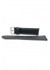 HAKİKİ DERİ  SİYAH  DÜZ  20 MM   SAAT KORDONU