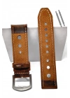 Tissot  &   Fossil  Uyumlu   Crayz   Hakiki   Deri   22  mm  AÇIK TABA