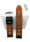 Tissot  &   Fossil  Uyumlu   Crayz   Hakiki   Deri   22  mm Yeşil