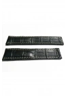 Tag-heuer Uyumlu  24-20 Beyaz Dikişli Siyah  Hakiki dana derisi  ( 17)