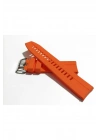 Akıllı Saat Kordonu  Akıllı Pimli  Silikon   22  mm  (74 ) Oranj renk
