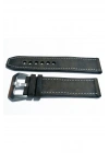 & Fosil  Uyumlu &Her Saate Uyumlu greyzi  Deri Saat Kordonu 24  mm  (84)  gri