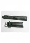 &Her Saate Uyumlu Hakiki  Dana  Derisi  Saat Kordonu 20   mm (122 )  yeşil