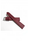 &Her Saate Uyumlu greyzi  Hakiki Deri Saat Kordonu 18   mm  (144)   Bordo