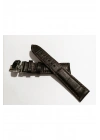 &Hertür Saate &Uygun  Kelebek  Toka 20 mm koyu  kahve    Kordon(173)   gumuş  toka