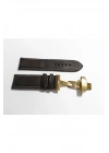 Her Saate Uygun Kelebek Toka 24 MM Hakiki Deri (251) sarı TOKA KOYU KAHVE