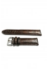 &Her Saate Uyumlu Hakiki Deri Saat Kordonu kahverengi 22 mm ( 381 )