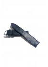 &Her Saate Uyumlu Hakiki Deri Saat Kordonu LAZİVERT 22 mm ( 394 )