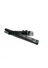 &Her Saate Uyumlu Hakiki Deri Saat Kordonu SİYAH 10 mm ( 420 )