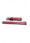 &Her Saate Uyumlu Hakiki Deri Saat Kordonu pembe 16 mm ( 444 )