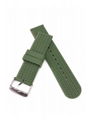 20 mm Renkli SİLİKON Baskılı Desenli Saat Kordonu Kayışı