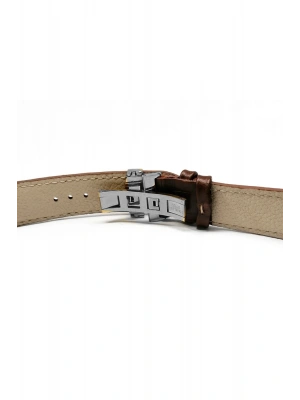 Hertür Saate Uygun  Kelebek  Toka   22 mm  Kahverengi   Kordon ....