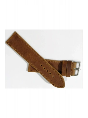 Her Saate Uygun  Dumanlı Taba Renk  Saat  Kordon  24  mm