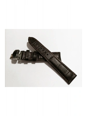 &Hertür Saate &Uygun  Kelebek  Toka 20 mm koyu  kahve    Kordon(173)   gumuş  toka