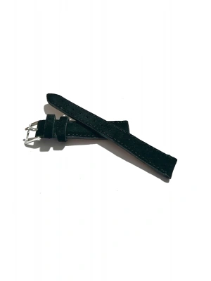 &Her Saate Uyumlu KADİFE GÖRÜNÜMLÜ Saat Kordonu SİYAH 20 mm (434 )