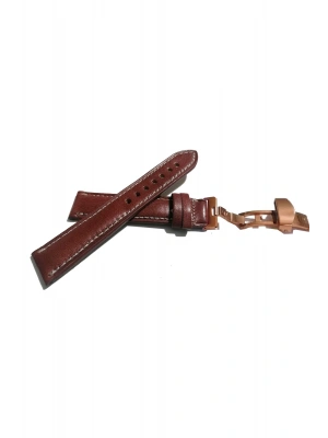 Her Saate Uygun Kelebek Toka 20 mm Hakiki Deri (482) rose toka