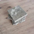 Doğal Mermer Moon Grey 4lü Bardak Altlığı