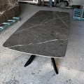 Doğal Mermer Yemek Masası