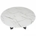 Lumina Doğal Taş Lüx Yuvarlak Yemek Masası
