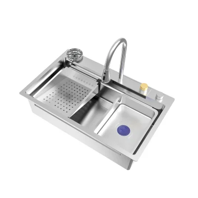 Akıllı Eviye As 3541 Krom Ebat 750×450 mm 730×430 mm Kabin 750 mm. Tüm Parçalar Dahil