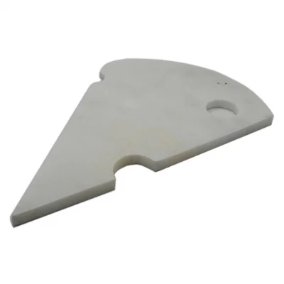 Doğal Mermer Peynir Şekilli Sunum ve Kesme Tahtası 35x25