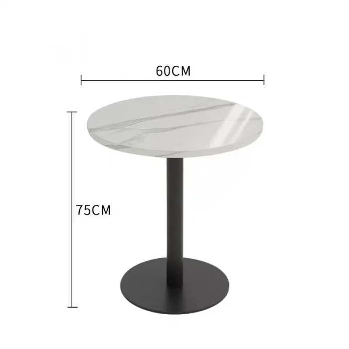Doğal Taş Gerçek Mermer Kafe Masası