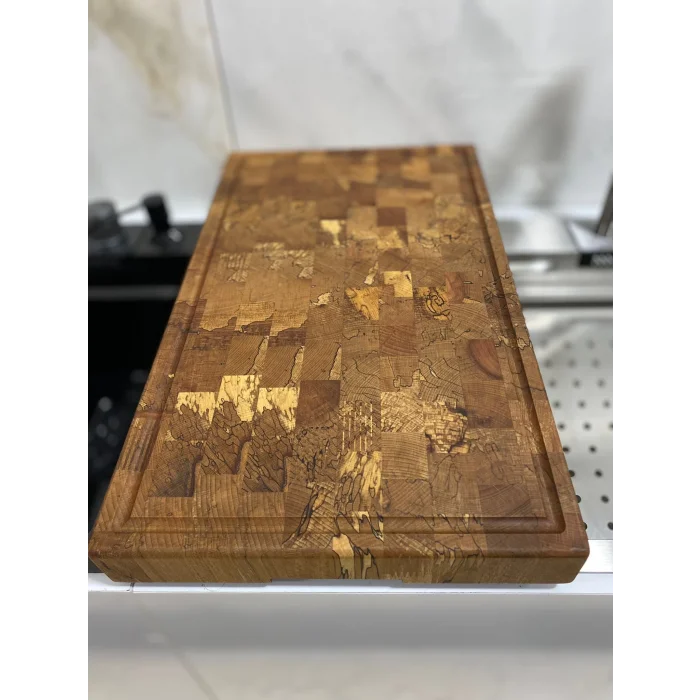 Kayın Ağacı El Yapımı Kesme Tahtası