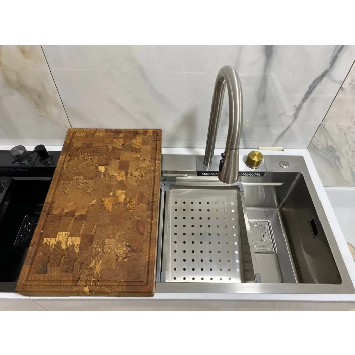 Kayın Ağacı El Yapımı Kesme Tahtası