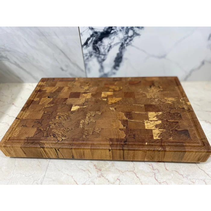 Kayın Ağacı El Yapımı Kesme Tahtası