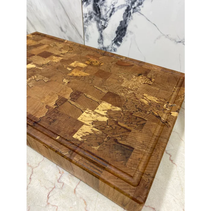 Kayın Ağacı El Yapımı Kesme Tahtası