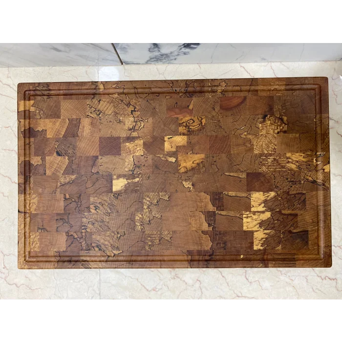 Kayın Ağacı El Yapımı Kesme Tahtası