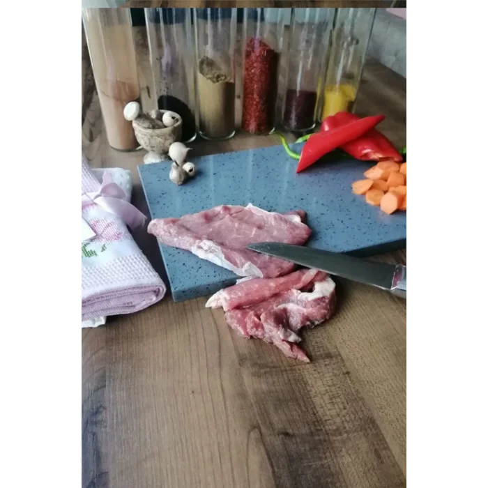 Gri Mermer Kesme Tahtası