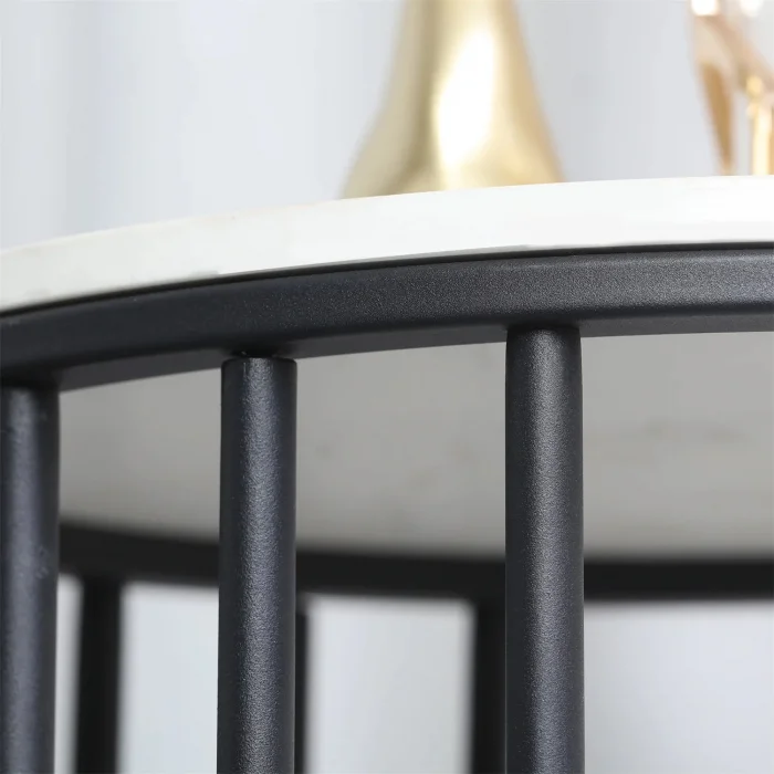 Catalyst Doğal Taş Mermer - Porselen Yan Sehpa