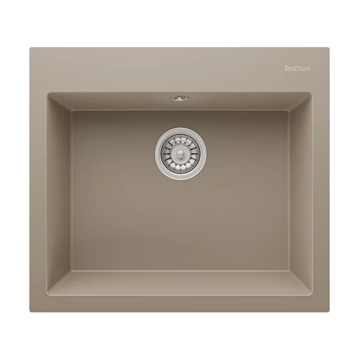 K002 Tek Gözlü Granit Eviye 600 x 530