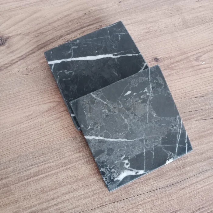 Doğal Mermer Avangard 4lü Bardak Altlığı